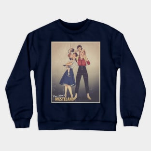 Beth & Odessa's Family Portrait (Aged) Crewneck Sweatshirt